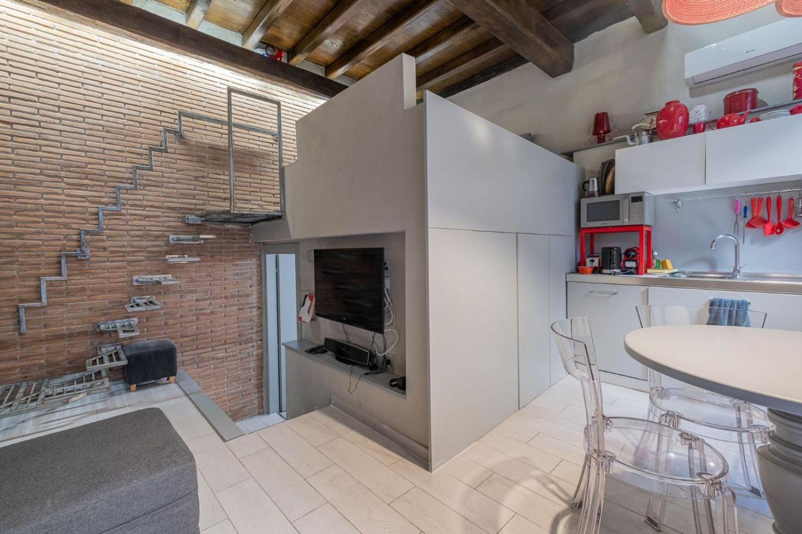 Spagna Square 200Mt - Loft 4Px - Center Rome - Private Access - Piazza Del Popolo Eksteriør billede